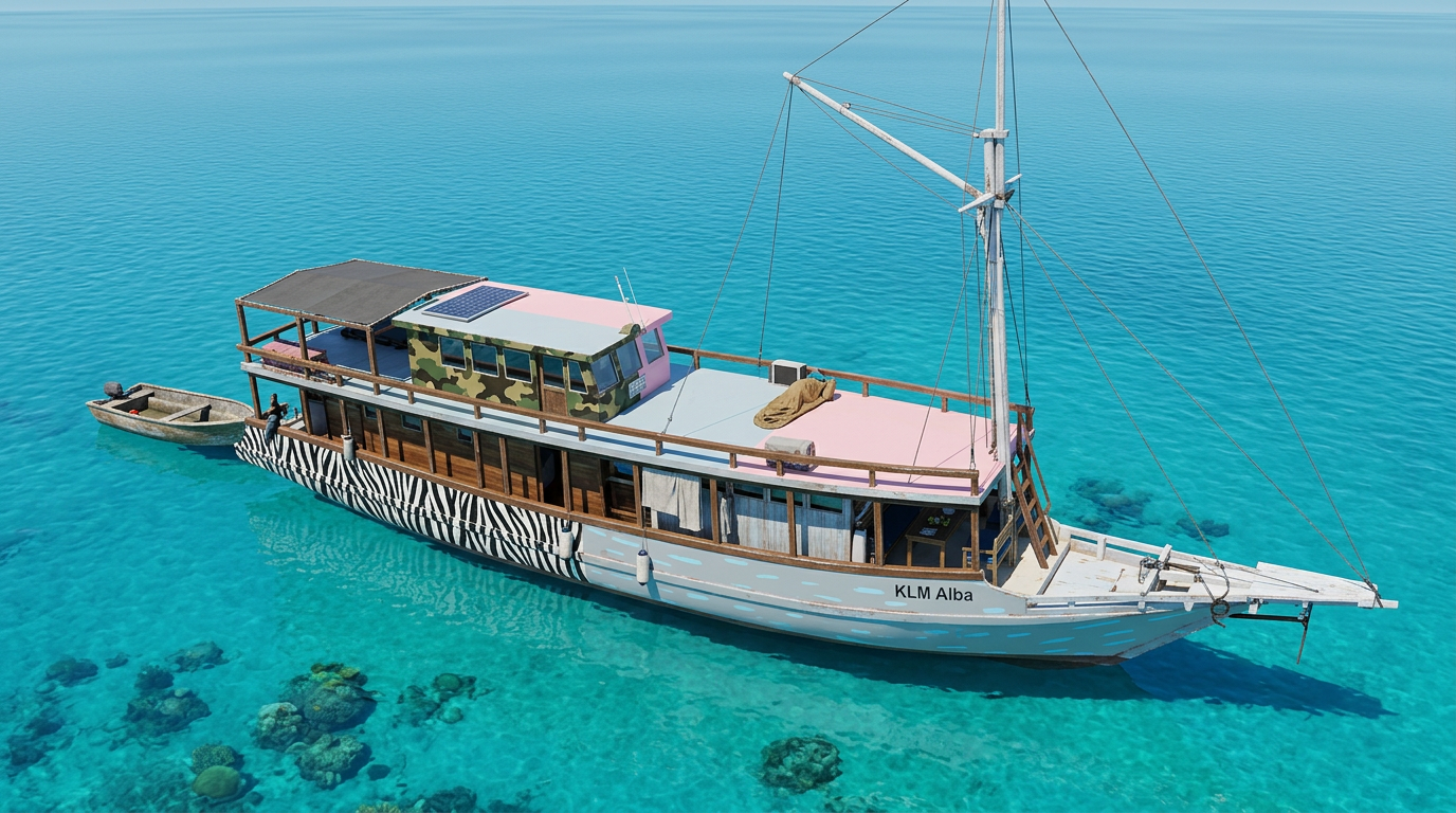 La Matta on turquoise water